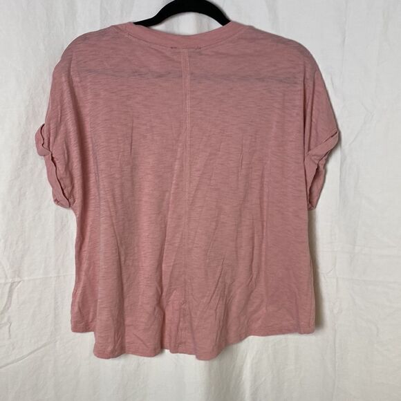 #138 LALA LAND cropped pink t shirt - Picture 5 of 6